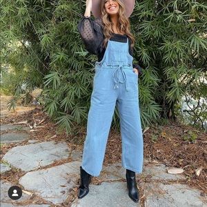 UNWORN vestique denim jumpsuit! Size M